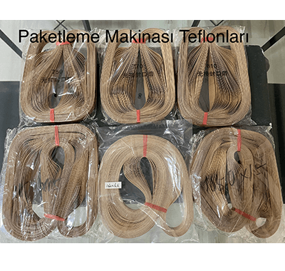 Otomatik Poşet Yapıştırma Makinesi Teflonu